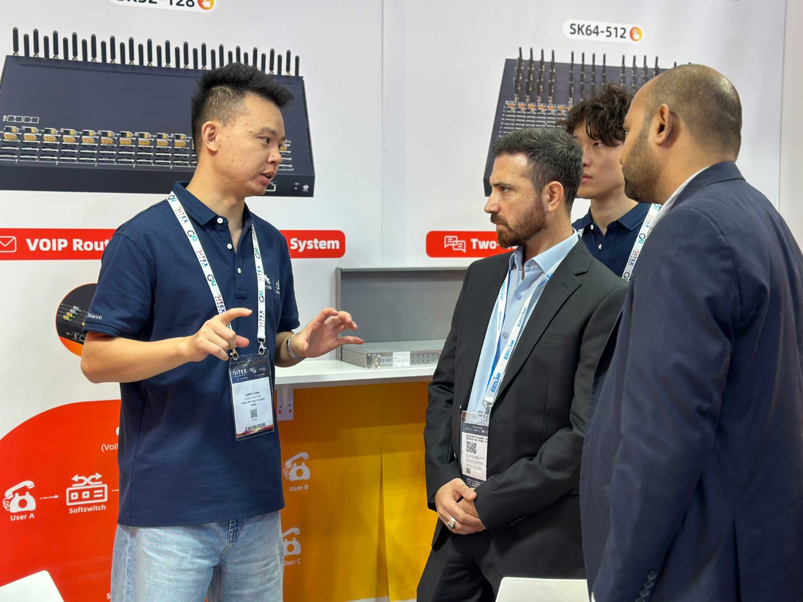 GITEX 2025 Dubai,October 13-17,VoIP gateway and SMS solutions.