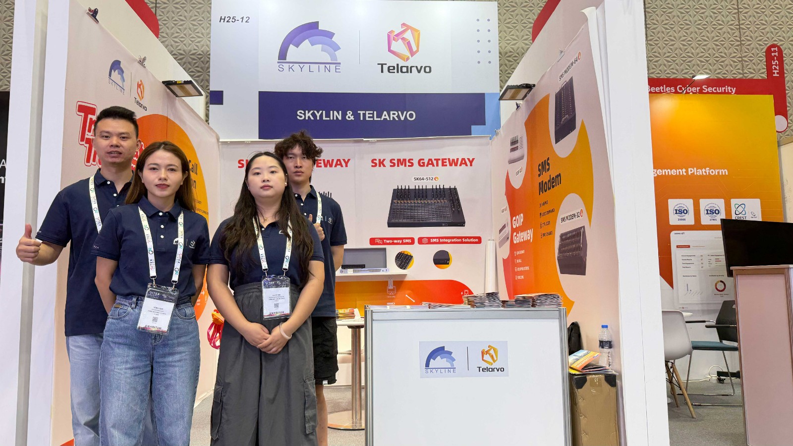 GITEX 2025 Dubai,October 13-17,VoIP gateway and SMS solutions.