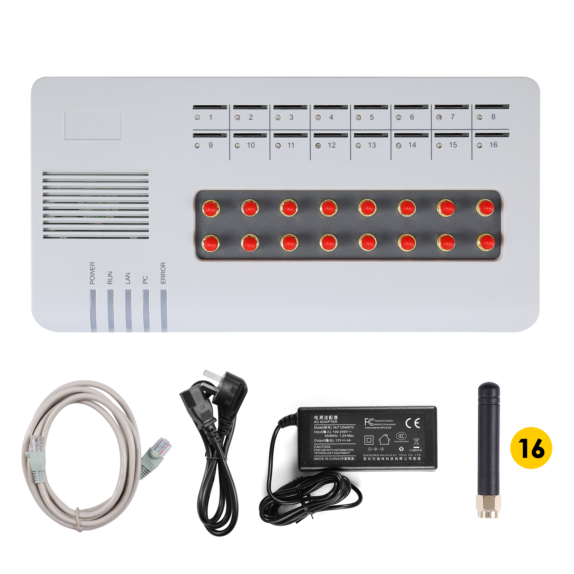 GOIP-16 Channels GSM Gateway