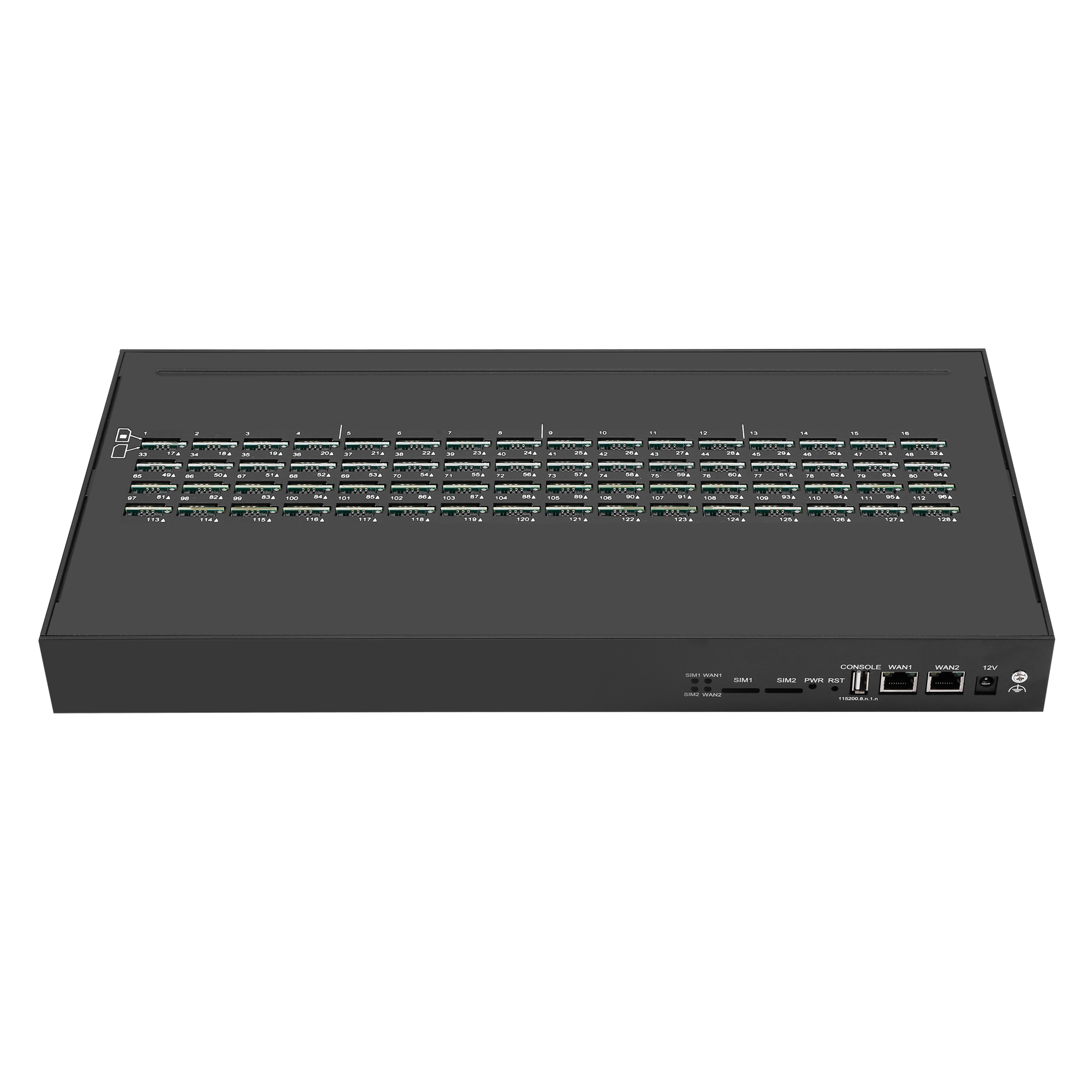 128 SIM Box SIM Remote Control VOIP SIP Gateway